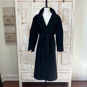 Cashmere Wool Long Coat
